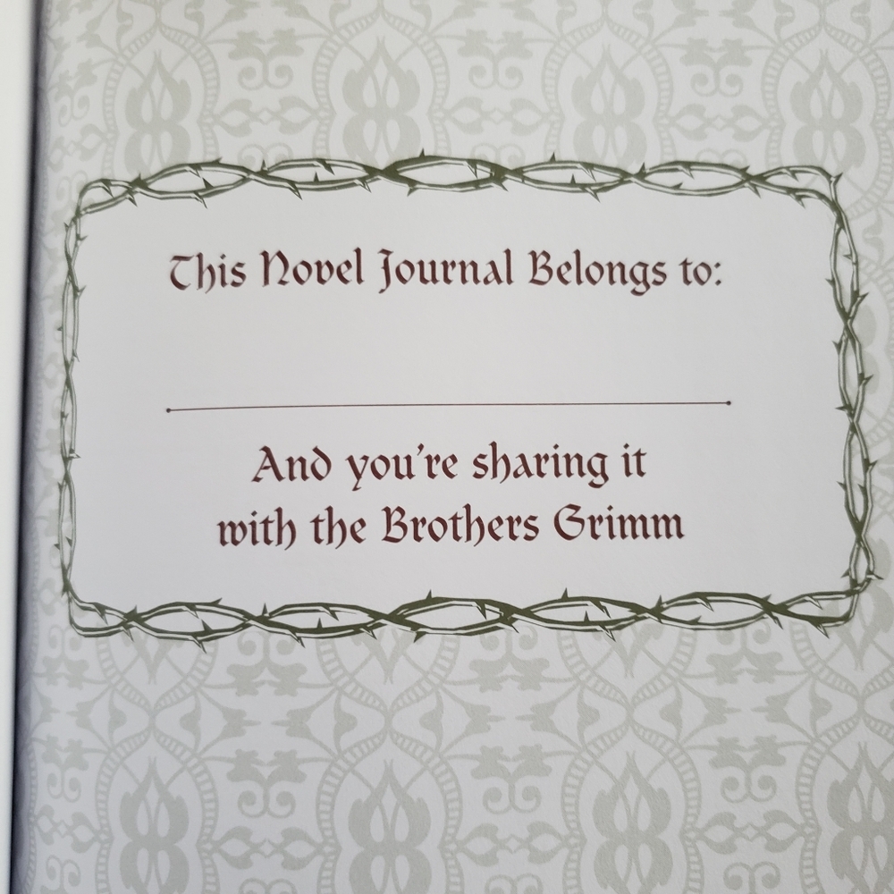 NWT A Novel Journal: The Brothers Grimm - Picture 7 of 10